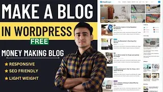 Create  a Blog Website on WordPress | Earn Money Online from Blogging