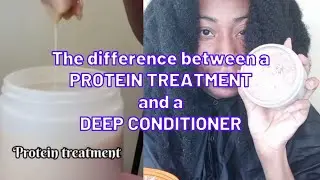 How to tell a PROTEIN TREATMENT from a DEEP CONDITIONER | LONG 4C HAIR HAIRCARE