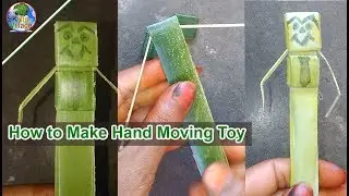 How to Make Toy with in Coconut leaf | Palm and Coconut Leaf Craft Works Part-5|skills village