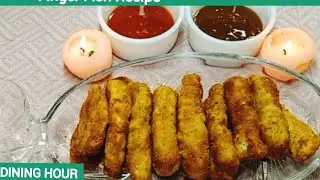  Finger Fish Recipe in Urdu/Hindi by Dining Hour | Easy Fish Recipe | Fry Fish | Lahori Fish Recipe 