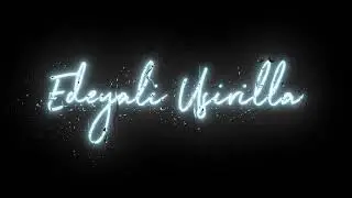 telipona gelati || gaali irade ganda villa whatsapp status || black screen ||❤️