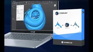 Lession 8: Exmodel_Fit surface #thiet ke nguoc #shining 3d #Exmodel #thiết kế ngược