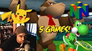 HYPE!!! [5 NINTENDO 64 GAMES!] [MK4] [POKEMON SNAP] [MORE]