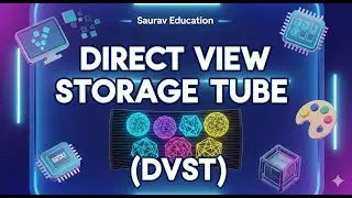 Direct View Storage Tube (DVST) in Computer Graphics | Advantages & Disadvantages