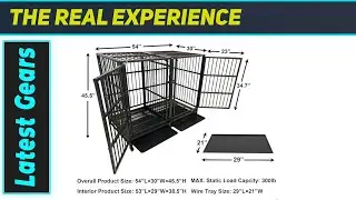 Несокрушимая крепость? Клетка для собак KOKOTANGS Heavy Duty.