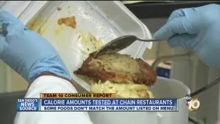 Calorie amounts tested at chain restaurants: Consumer Reports found some don't match amount on menu