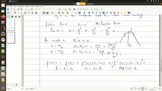 Taylor Series as function of step size h