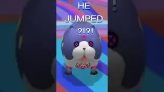 EHH DUDE, HE JUMPED!