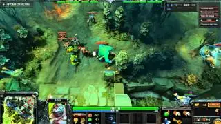 [DOTA2]Dota 2 Tricks - Fountain Hook Bug. First blood