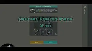 LDOE Special Forces Pack X 20 Opening : What to get Last Day on Earth review