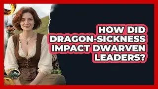 How Did Dragon-sickness Impact Dwarven Leaders? - Echoes Of The Ring