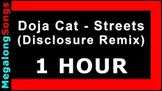 Doja Cat - Streets (Disclosure Remix) 🔴 [1 HOUR LOOP] ✔️