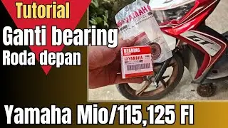 Cara Ganti Laher Motor Yamaha mio Soul dengan mudah - Belajar Servis Motor Sendiri