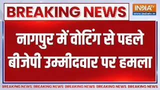Breaking News: Nagpur में वोटिंग से पहले बीजेपी उम्मीदवार पर हमला | BMC Elections | BJP Candidate