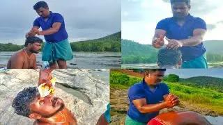 Hogenakkal Oil Massage part...5 #hogenakkaloilmassage #hogenakkalmassageman