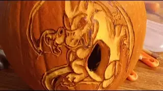 Art n' Tales Ep 71: Pumpkin Carving part 3