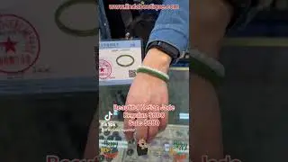 Real Hetian Jade Bangle #jadebangle #hetianjade