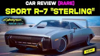 Sport R-7 Sterling NEW RARE DLC CAR | Cyberpunk 2077 Phantom Liberty | Sport R-7 Sterling Review