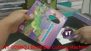 Die Cutting Machine for board book, children book, notebook