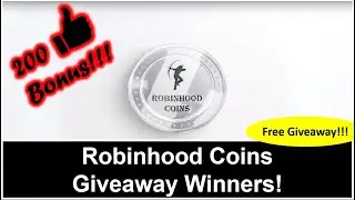 Robinhood Coins Giveaway Winners Week 20! Free Giveaway!