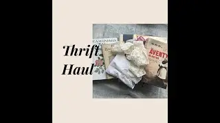 Thrift haul, Saturday February 25