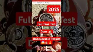 Тест пробега Royal Enfield Bullet 350 Standard 2025 | Потрясающие результаты! #REBullet350 #Пробе...