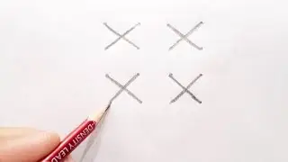 How to draw an eagle with 4&times;4 dots easy || step by step