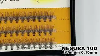 Nesura Eyelash Premium 10D 0.10 by Nesura.shop