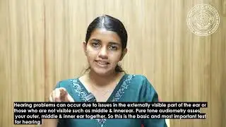Basic Hearing Tests Explained | Pure Tone & Immittance Audiometry by Ms. Nimisha Suresh | AIISH