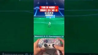 TOUR DU MONDE + ELASTICO TUTORIAL FC 25 🤩🔥 #youtubecreatorcommunity