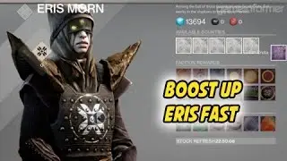 Destiny - How to Rank up Eris Vendor FAST