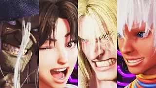 Street Fighter 6 S2 - All Game Face Animations