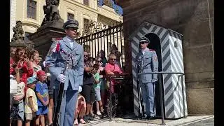 Prague Castle Guard Change pt. 1