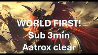 Aatrox 2:58 jungle clear (Speedrun, current WR) [25.23]