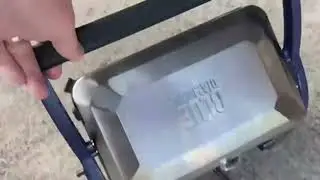 Blue Diamond Keramik Antihaft Grillplatte mit elektrischem Kontakt, offenes, flaches Design, sp&uuml;lmas