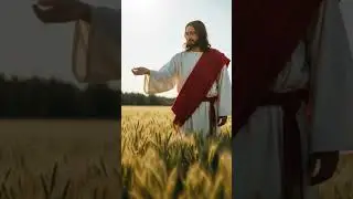 Jesus Christ Sows Seeds in the Field 🌾 A Parable of Faith and Hope #bible #jesus