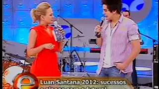 Luan Santana no Programa Eliana - 15/01/2012 (1/3)