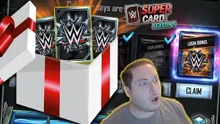 FREE SHATTERED CARD PACKS!! Cruel Login Bonus! 😭 | WWE SuperCard