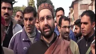 Mirwaiz Umar Farooq gets arrested from Srinagar residence