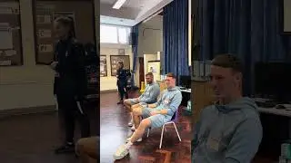James Norwood and Scott Maloney visit Holy Cross CofE September 2024