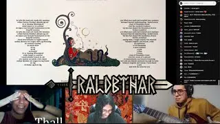 RALDBTHAR REACT to + där skogen sjunger under evighetens granar + by @vildhjarta