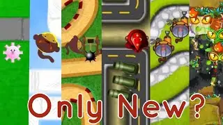Сможете ли вы пройти серию Bloons TD, используя только новые башни?
