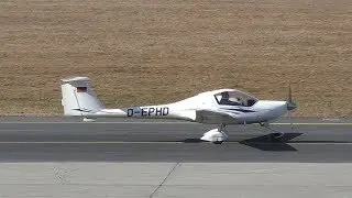 DV20 Katana takeoff at Graz Airport | D-EPHD