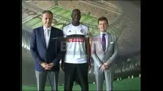 DEMBA BA VODAFONE ARENA'YI GEZDİ