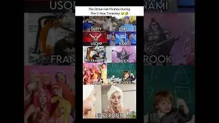 The Straw Hat Pirates during the 2-year timeskip&rdquo;🤣😂 #anime #onepiece #memes