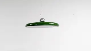 VAXLAMP Swing Arm UFO Dimmable Pendant Light