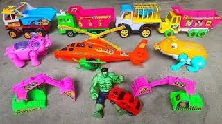 Gadi wala cartoon | toy helicopter video tractor jcb dumper truck | train toy set airplane #cartoon