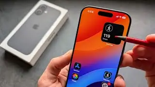 iPhone 17 &mdash; как добавить счетчик шагов на главный экран