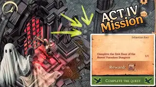 Grim Soul - ACT IV Mission - Dungeons and Monsters - Heroic Forsaken Dungeon ☠️😔