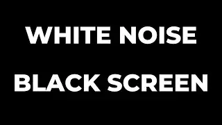 White Noise Black Screen Sound - Colicky Baby - Calm Down - Sleep - 10 Hours